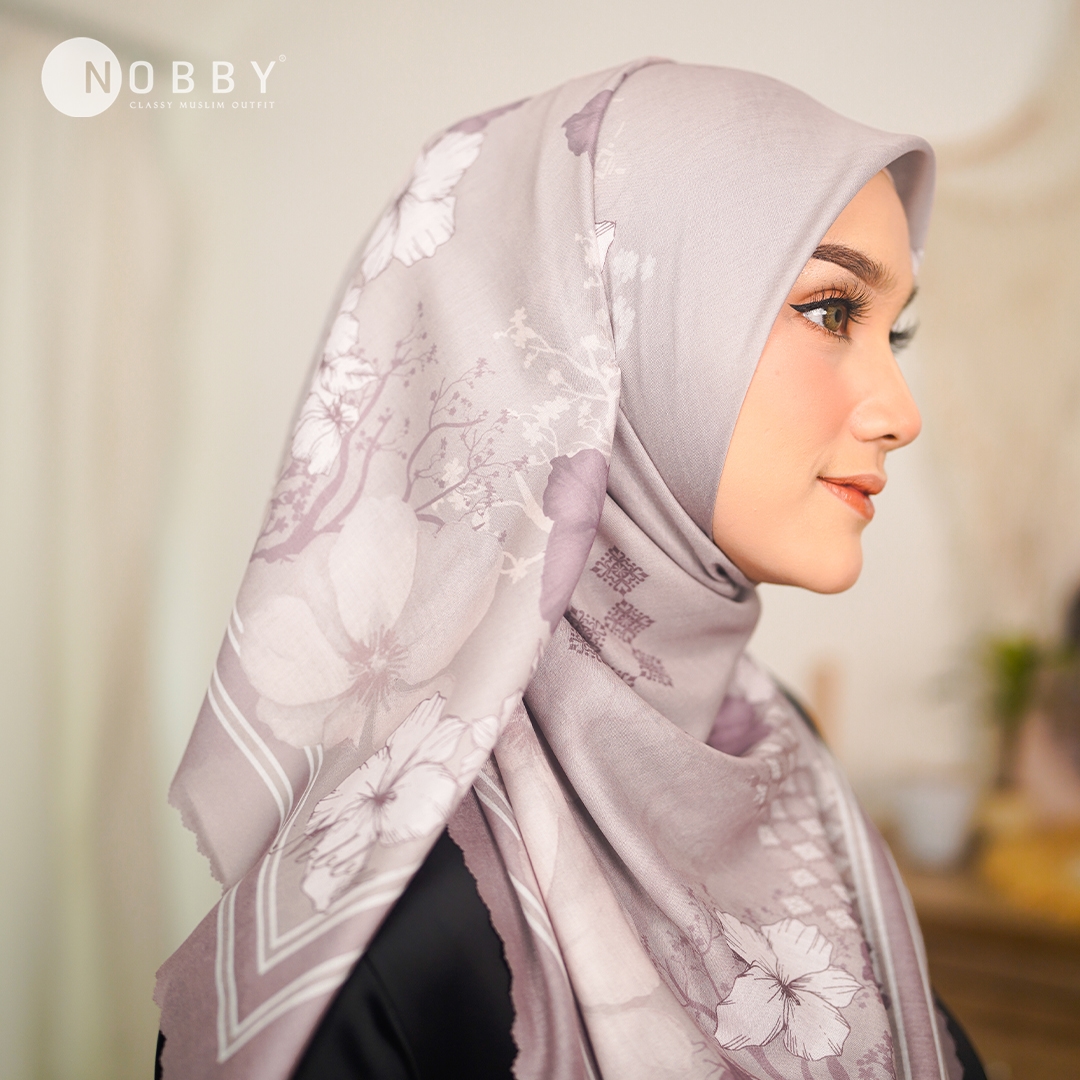Haazirah Scarf - Coklat